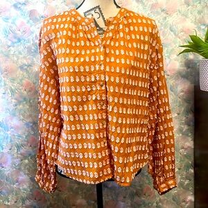 Anthropologie Boho Top